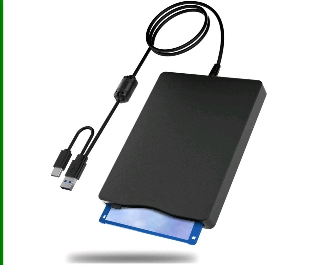 USB Type-C External Floppy Disk Drive for Windows