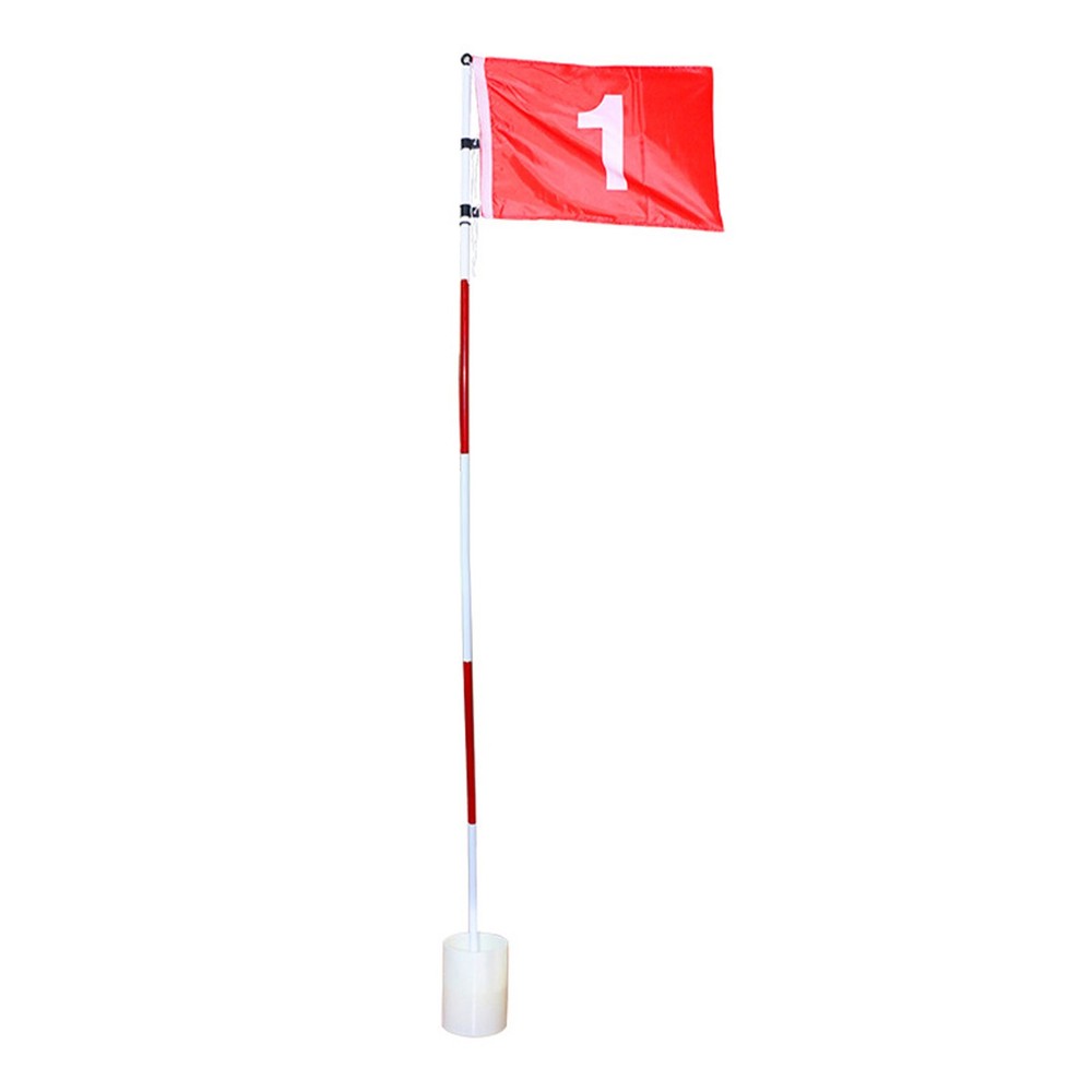 Golf Flagstick Hole Cup Green Standard Course Professional Equipment Safe Tool