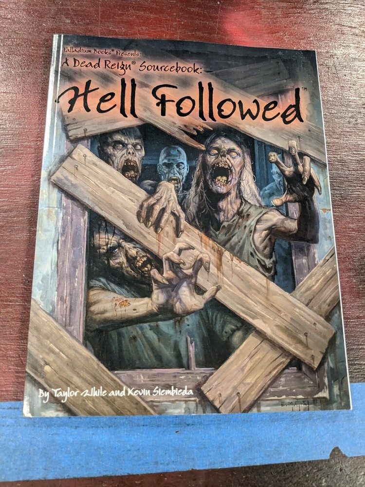Hell Followed Dead Rain Sourcebook 6 Palladium Books 236