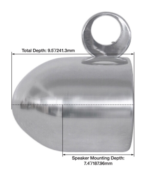 (2) Rockville RKL80MB 8" 900 Watt Marine Wakeboard LED Tower Speakers in Black