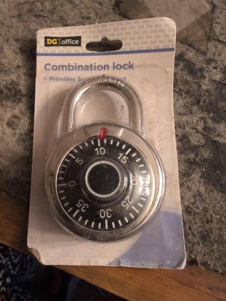 ~DG Office~COMBINATION LOCK~Brand New!!