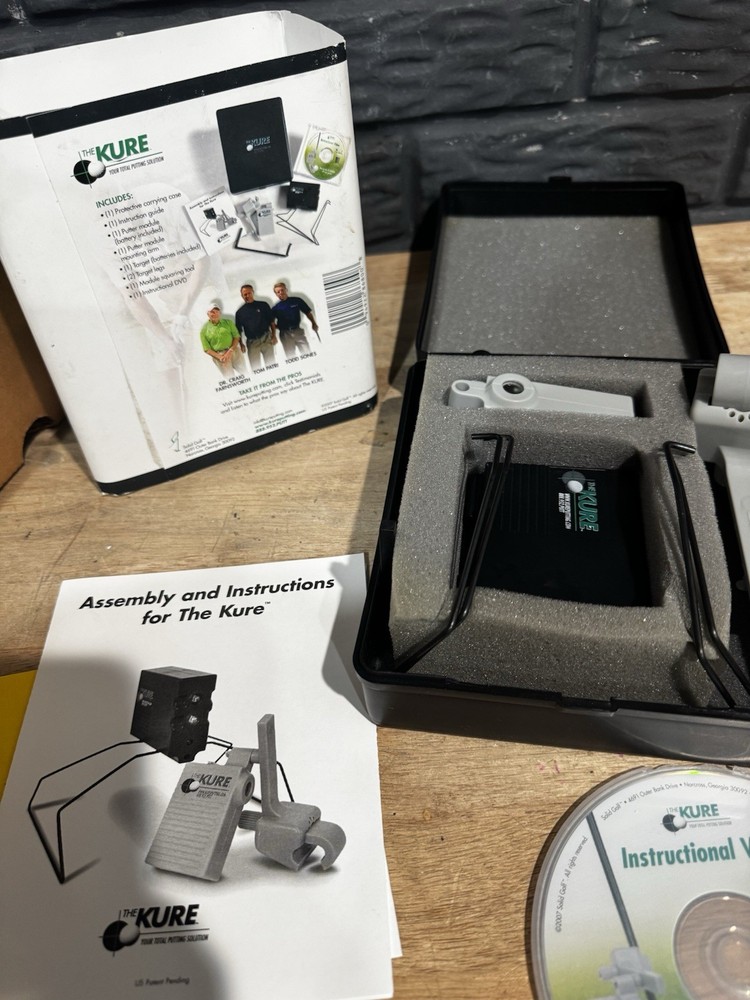 The Kure Total Putting Solution Laser Golf Training Aid System Missing Piece