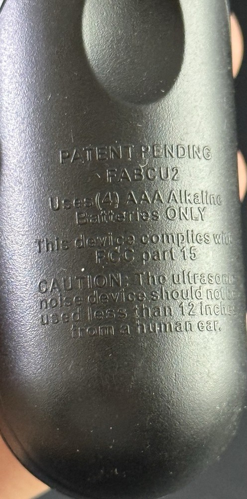 First Alert Bark Genie Handheld Bark Control Device Vh1