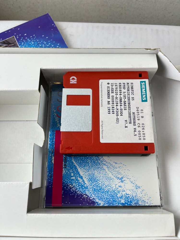 Siemens SIMATIC S5 STEP 5 Basic V7.x Upgrade Package 6ES5 894‑0MA04‑0UG4