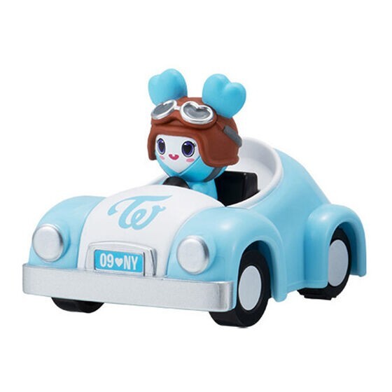 TWICE LOVELYS Pull Back Car Collection Capsule Toy Mini Figure Total 9 types