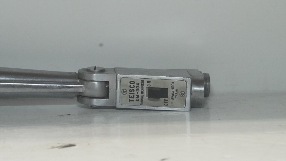 Vintage Teisco DM-304 Dynamic Microphone