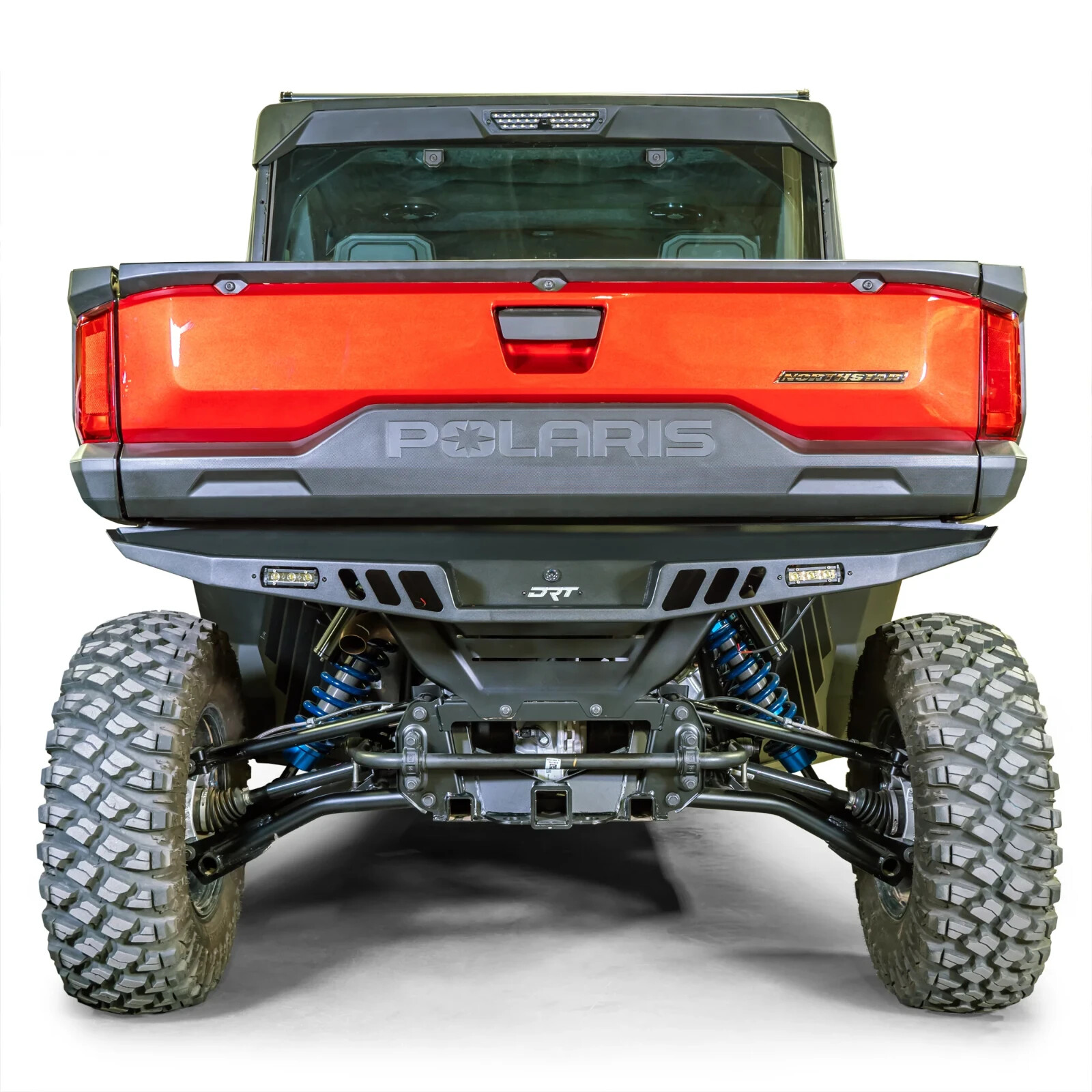 DRT Heavy Duty Rear Bumper W LED lights POLARIS RANGER XD 1500 2024+