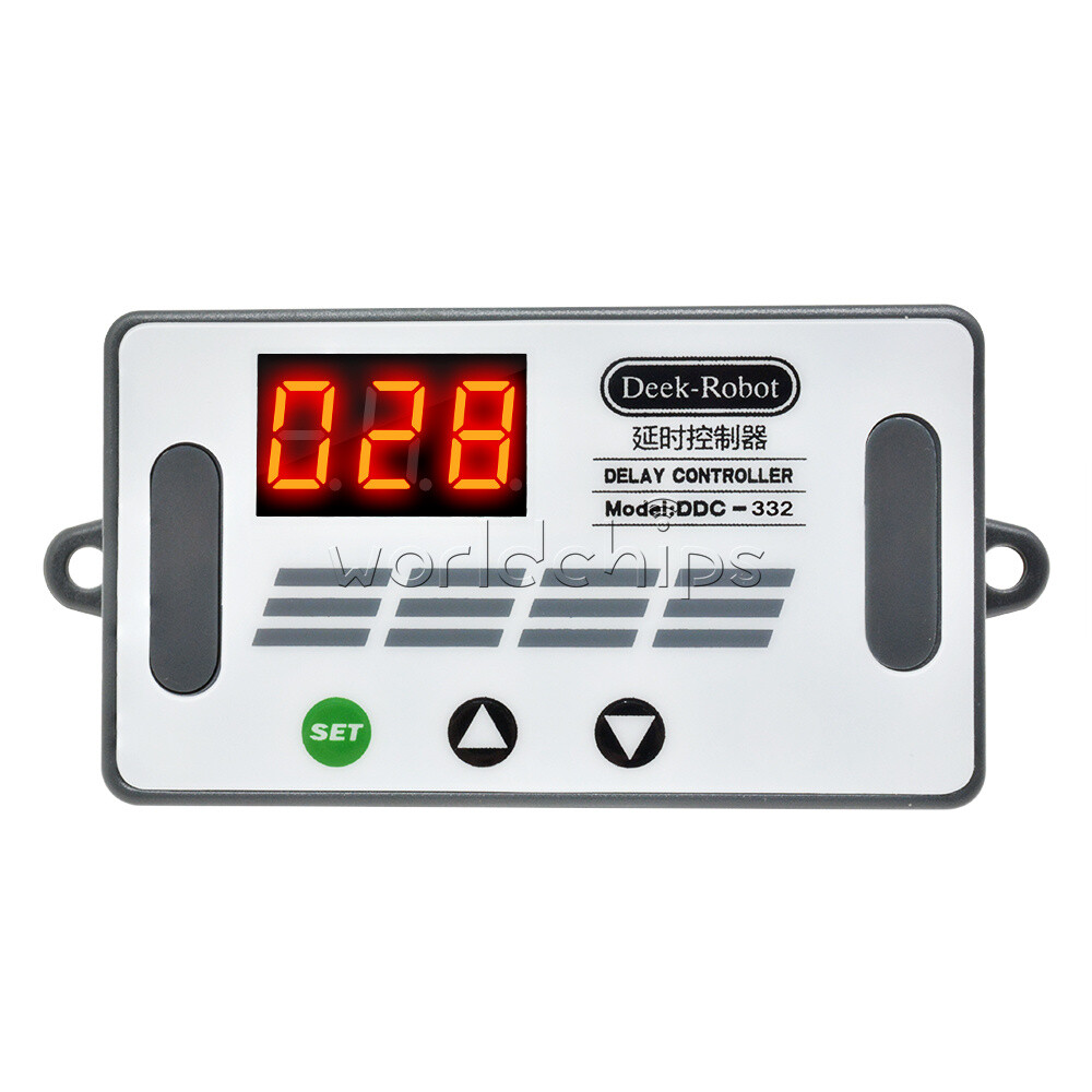 DDC-332 DC 12V Digital Relay Delay Controller Display MOS Switch Signal+Buzzer