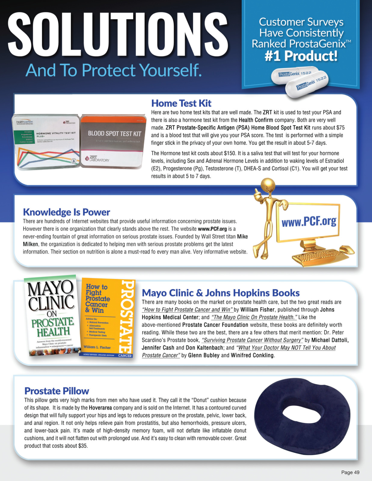 3 Bottle ProstaGenix - Direct From The Manufacturer - Authentic