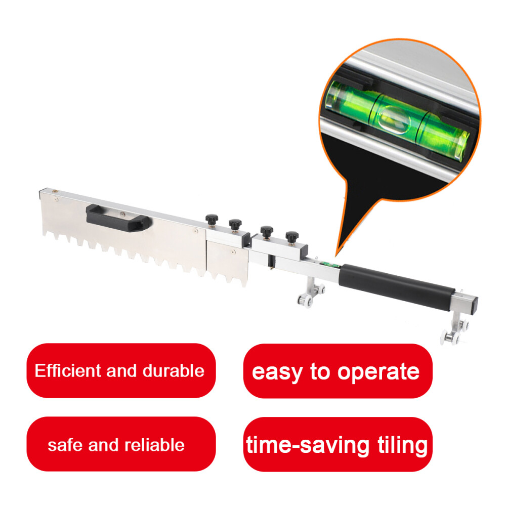Thicken Tile Flat Sand Tool Collapsible Floor Ash Leveling Paving Tool Artifact