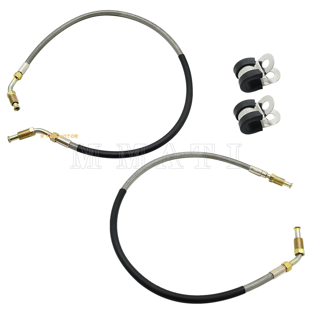 Front Left & Right Brake Hose Line for Polaris Magnum 325 425 500 Worker 335 500