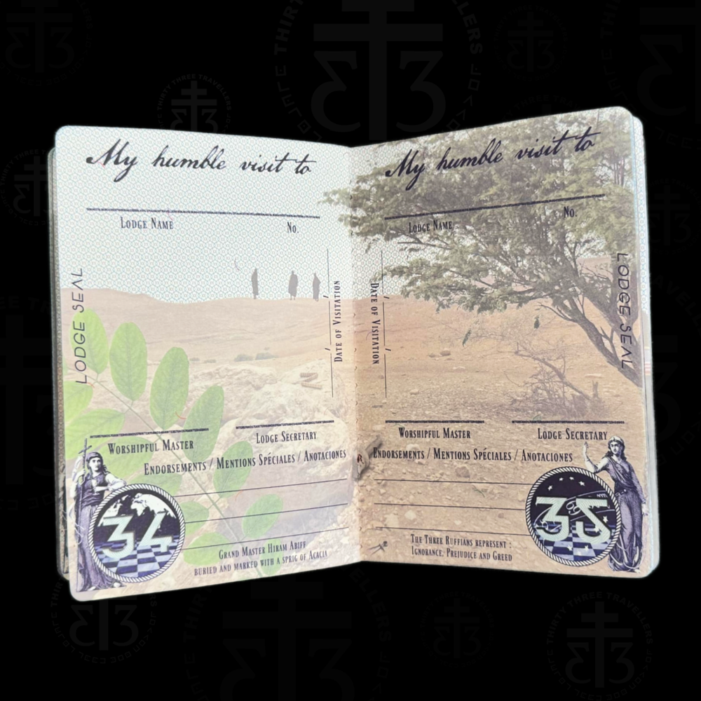 Masonic Passport by 33Travellers