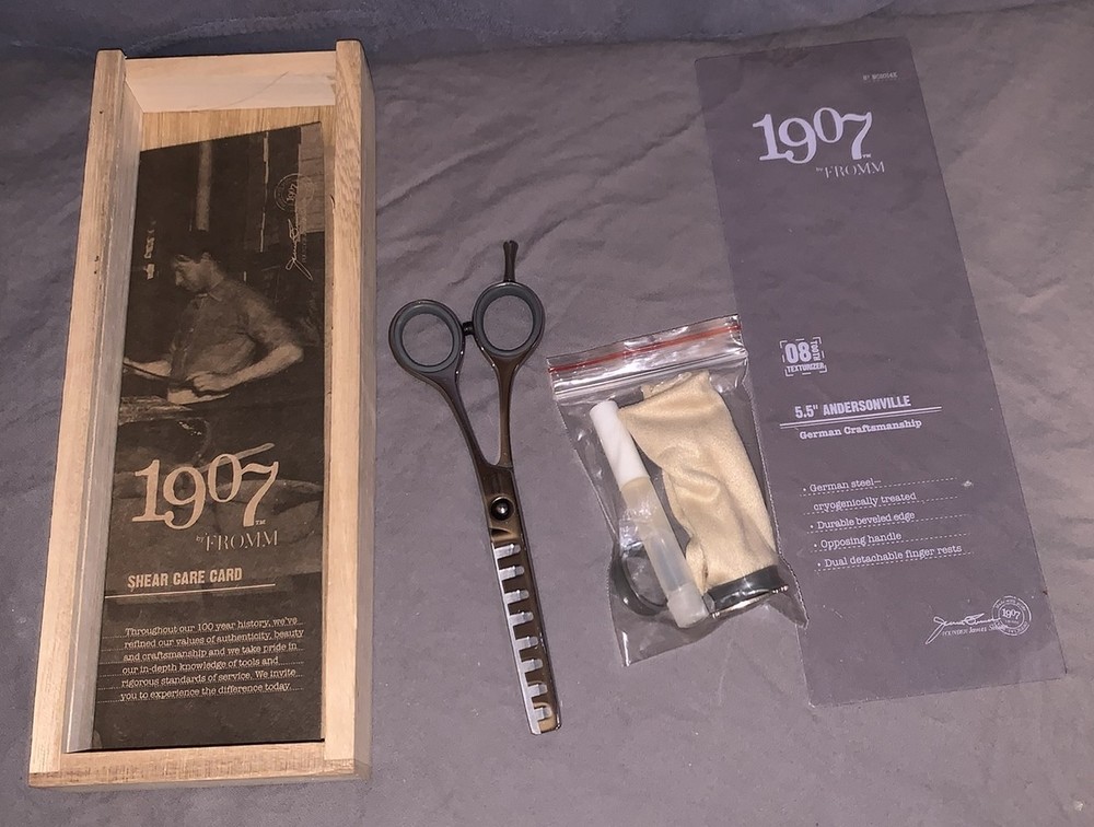 1907 FROMM  5.5" Andersonville  Texturizer Shears