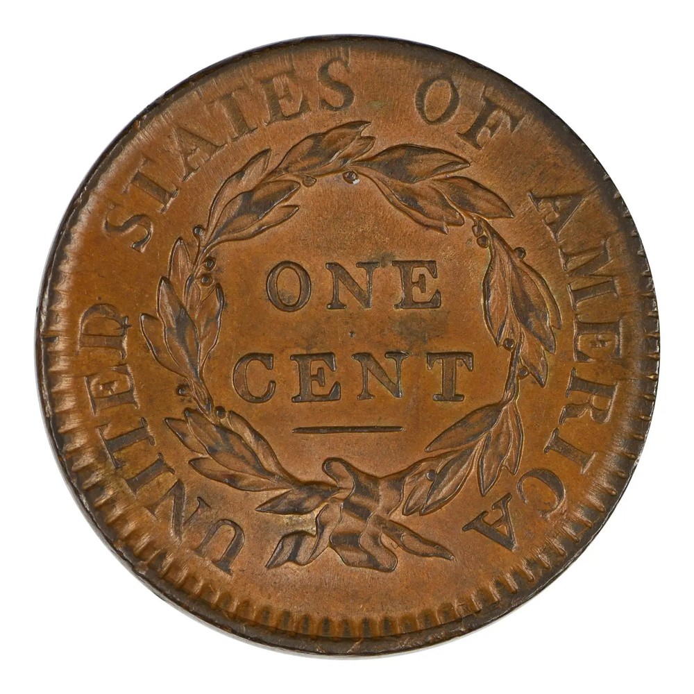 1817 Coronet Head Large Cent Mint State Condition 13 Stars