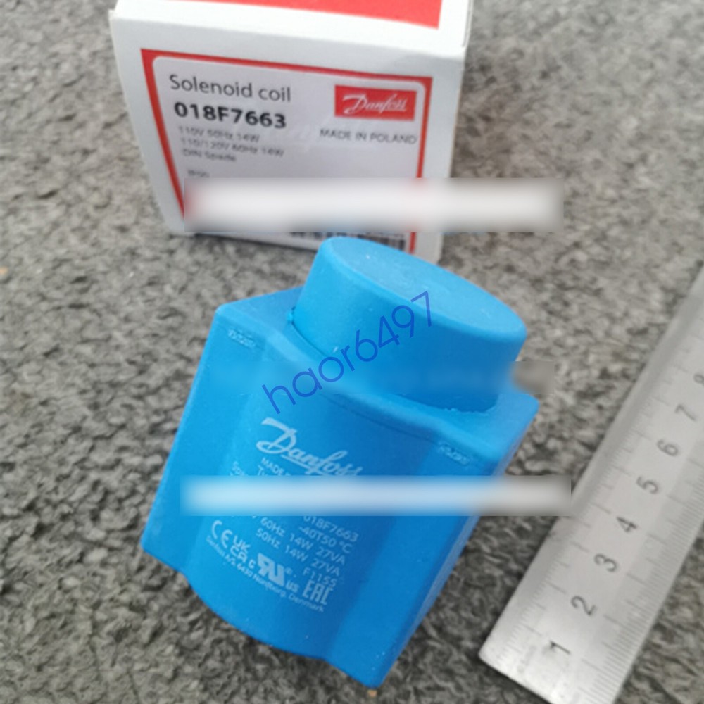 1PC NEW Danfoss 018F7663 Solenoid Coil