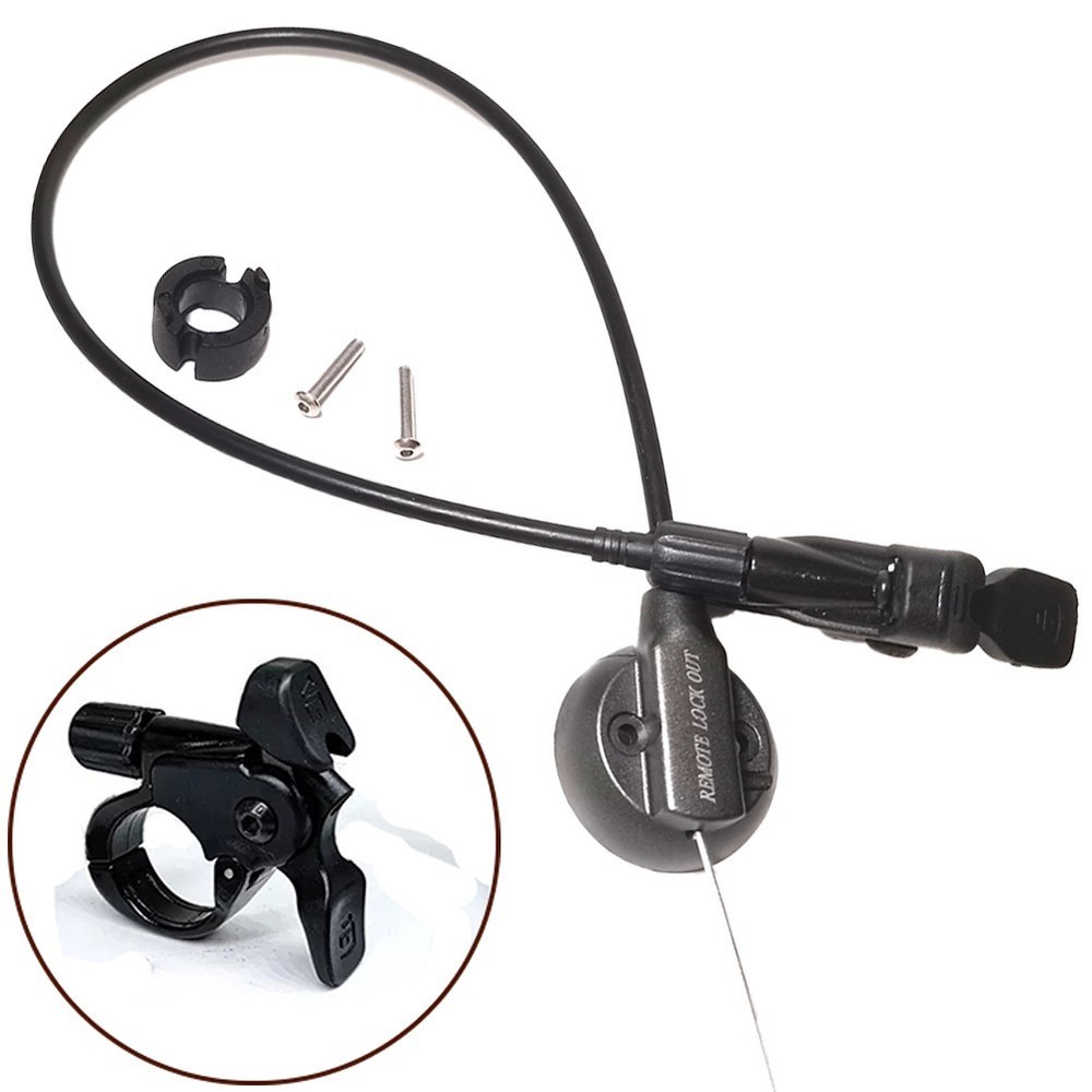 Efficient Remote Fork Lockout Switch Lever for Smooth Suspension Adjustments