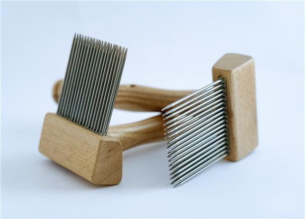 Majacraft Wool Comb SYSTEM - EXTRA-FINE 2 ROW