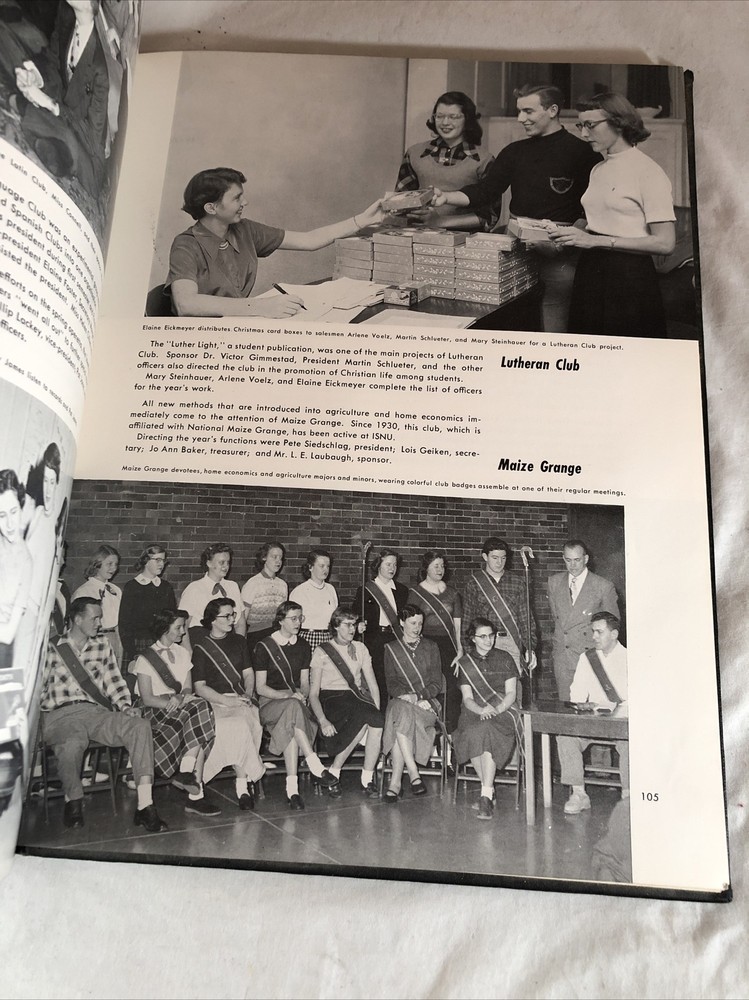 1954 Illinois State Normal University Year Book Yearbook