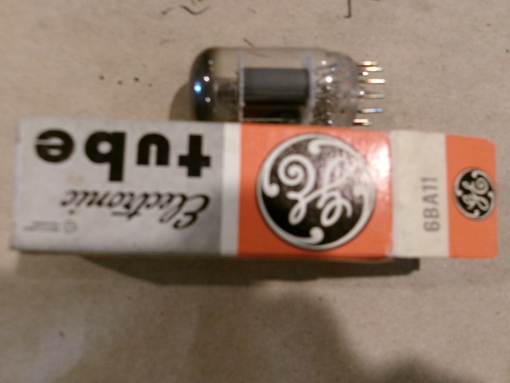 OEM VINTAGE ELECTRONIC TUBE GE 6BA11