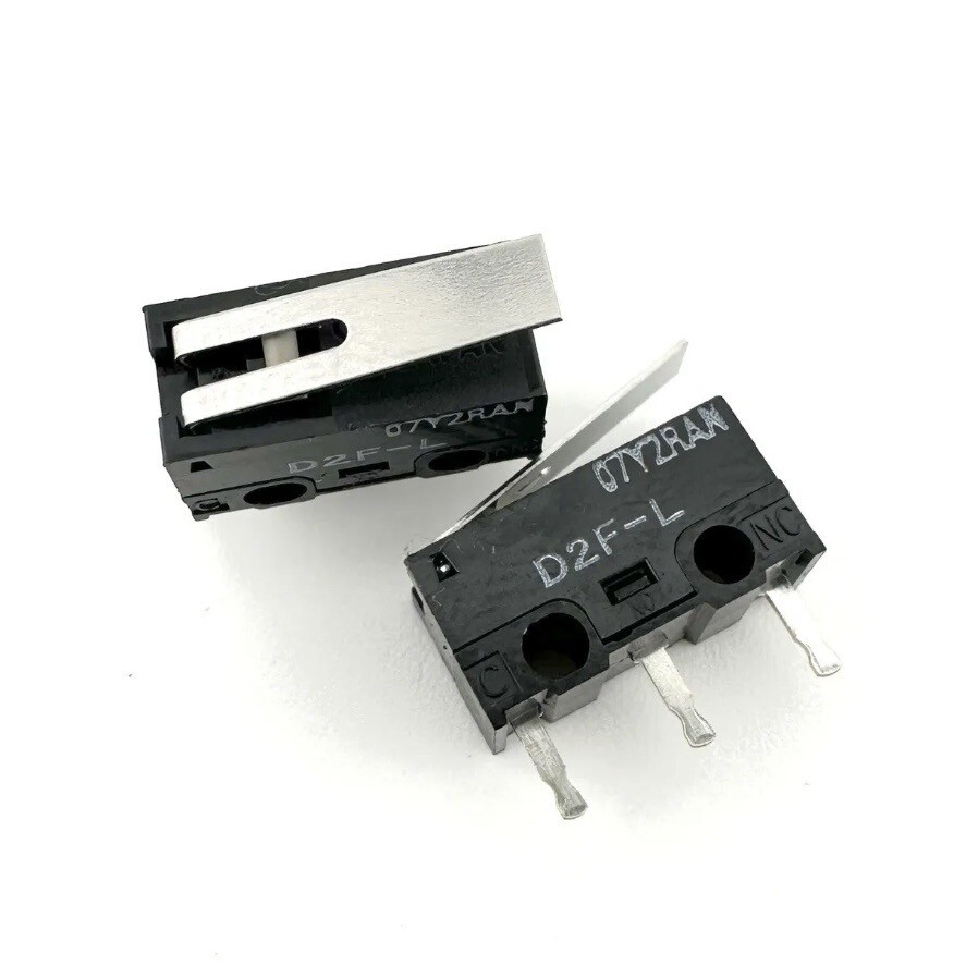 Omron D2F-L Japan Lever 3-Pin Basic Micro Switch (4 Pieces) US Stock