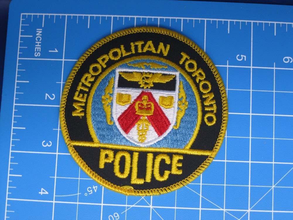 Metropolitan Toronto Canada Police patch