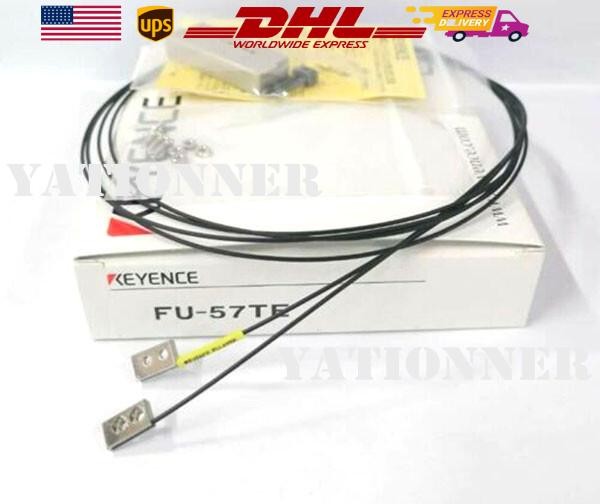 KEYENCE FU-57TE Fiber Optic Sensor New #-