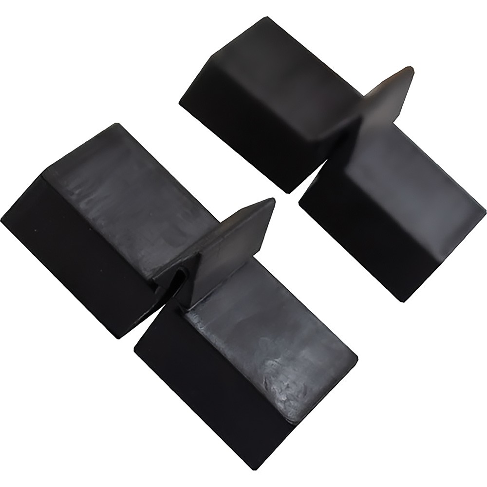 1978-96 Ford Bronco; Tailgate Glass Bumper Set; Lower