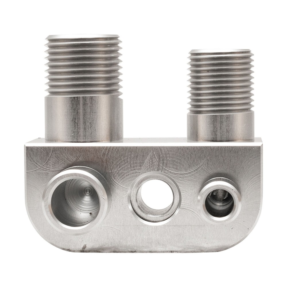 AC Line Compressor Adapter Fitting For LSX / LS2 Engine Swap Conversion.