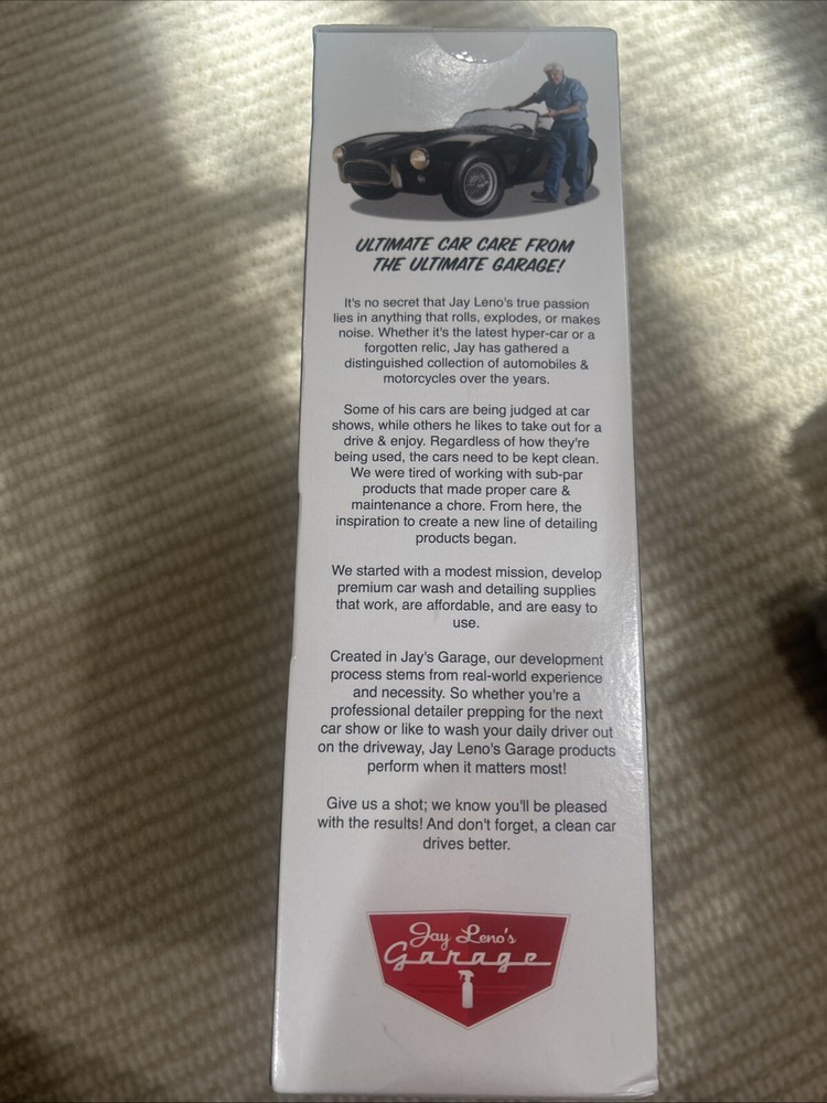 Jay Leno's Garage Detailing Interior Essentials Kit