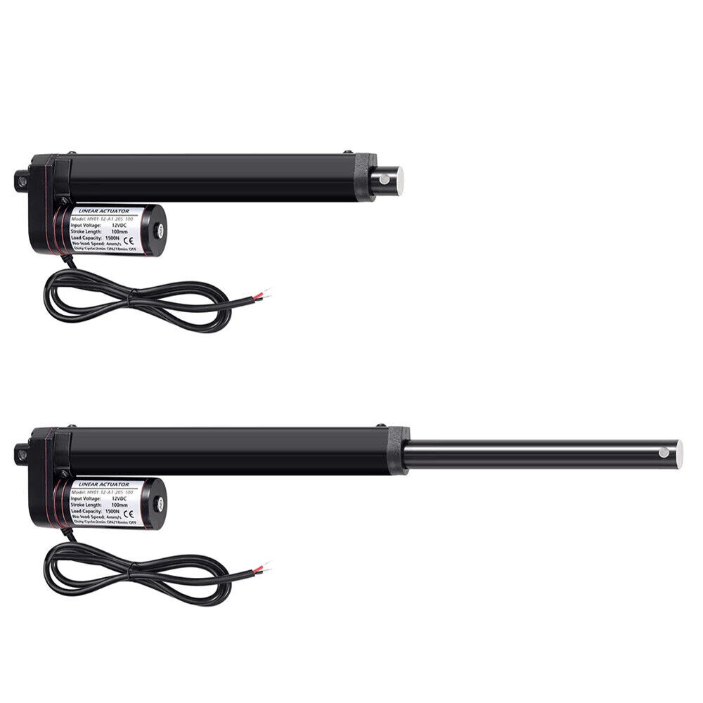 12V 3000N Linear Actuator Waterproof Long Stroke 6inch Heavy Duty 2inch ~ 40inch