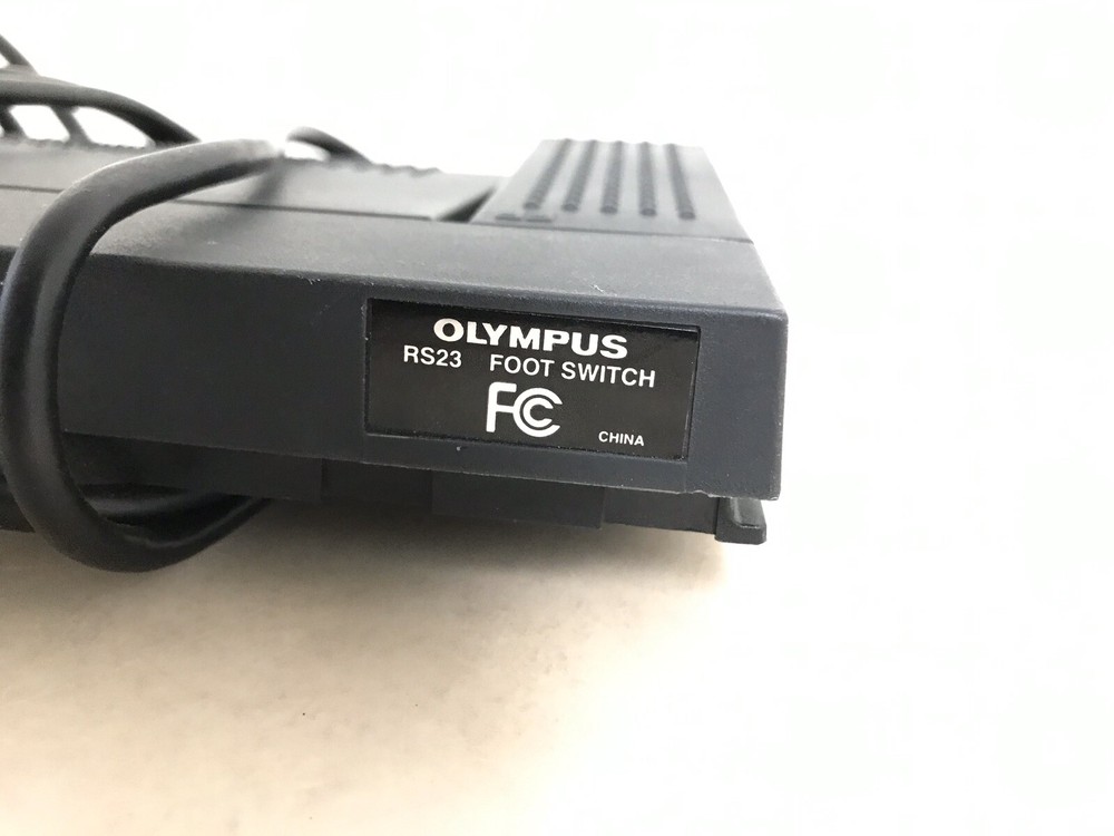 Olympus RS23 Dictation Stenography Transcriber Foot Pedal Switch