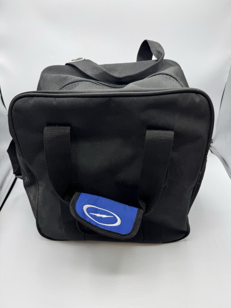 Storm Single Ball Bowling Tote Black Purple EUC