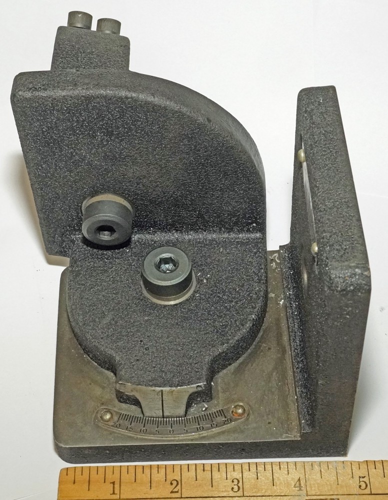 National Rochester Drill Bit Sharpening Fixture — Complete Set with Case
