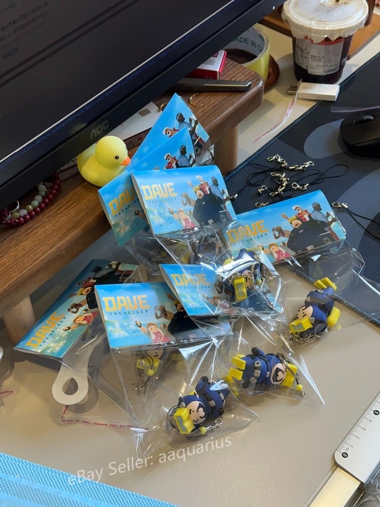 DAVE THE DIVER Keychain- Game Merchandise