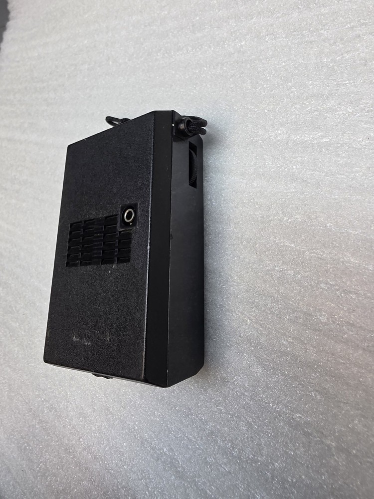 General Electric Solid State Black AM Radio