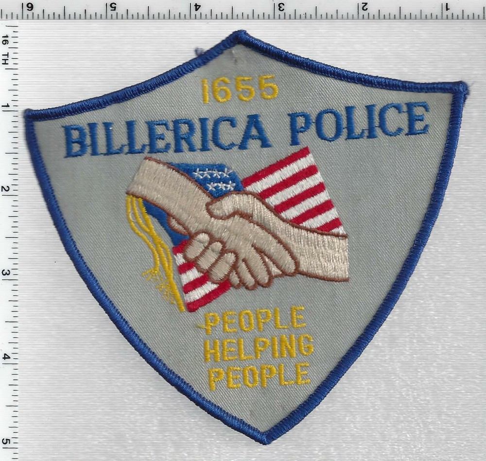 Billerica Police (Massachusetts) 2nd Issue Shoulder Patch