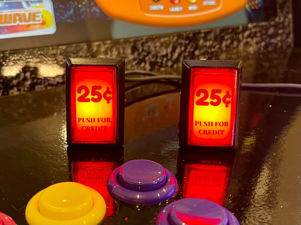 ARCADE COIN DOOR 3D PRINTED FOR ARCADE/ARCADE1UP