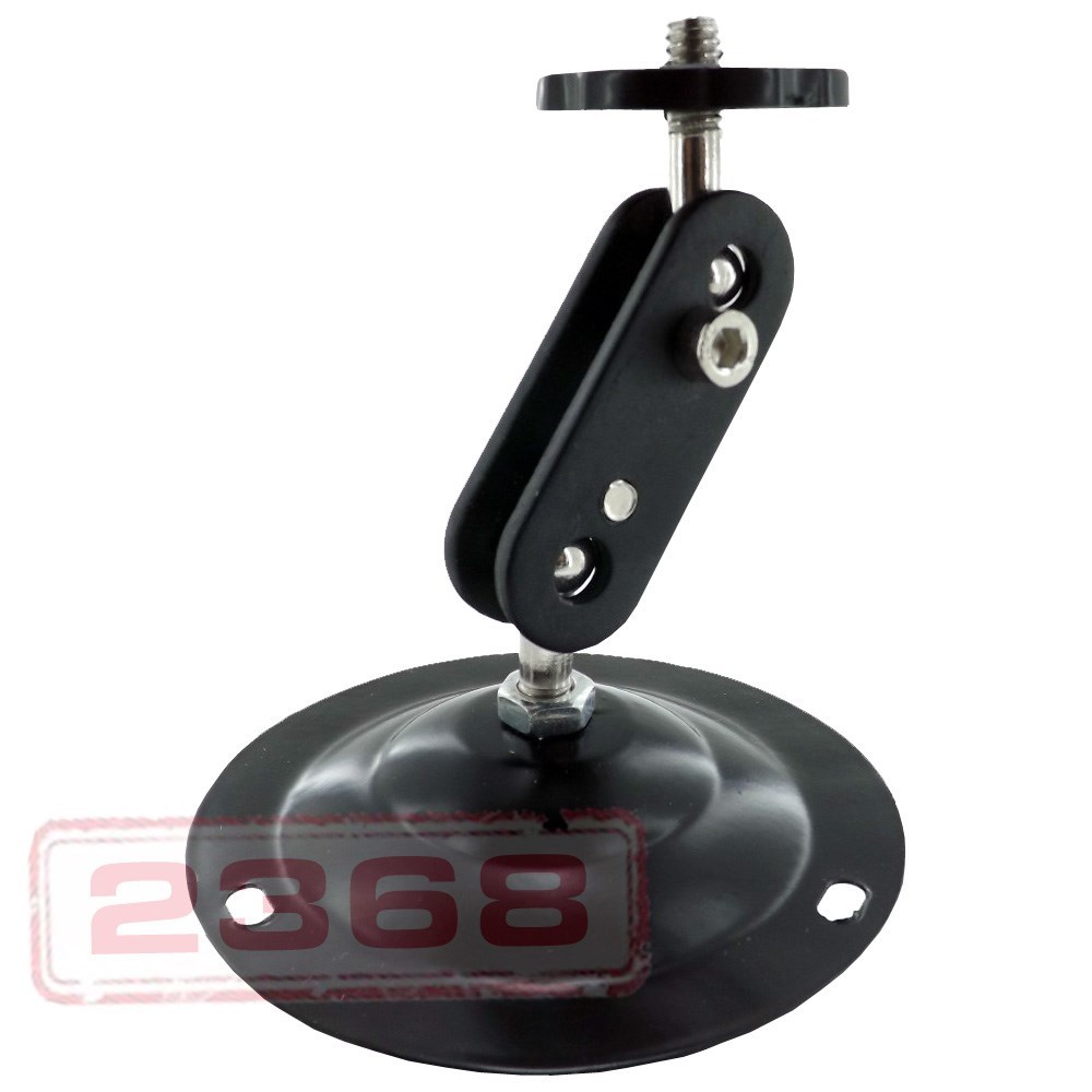 Wall Mount Round Base Flexible Bracket Stand for CCTV Camera Camcorder