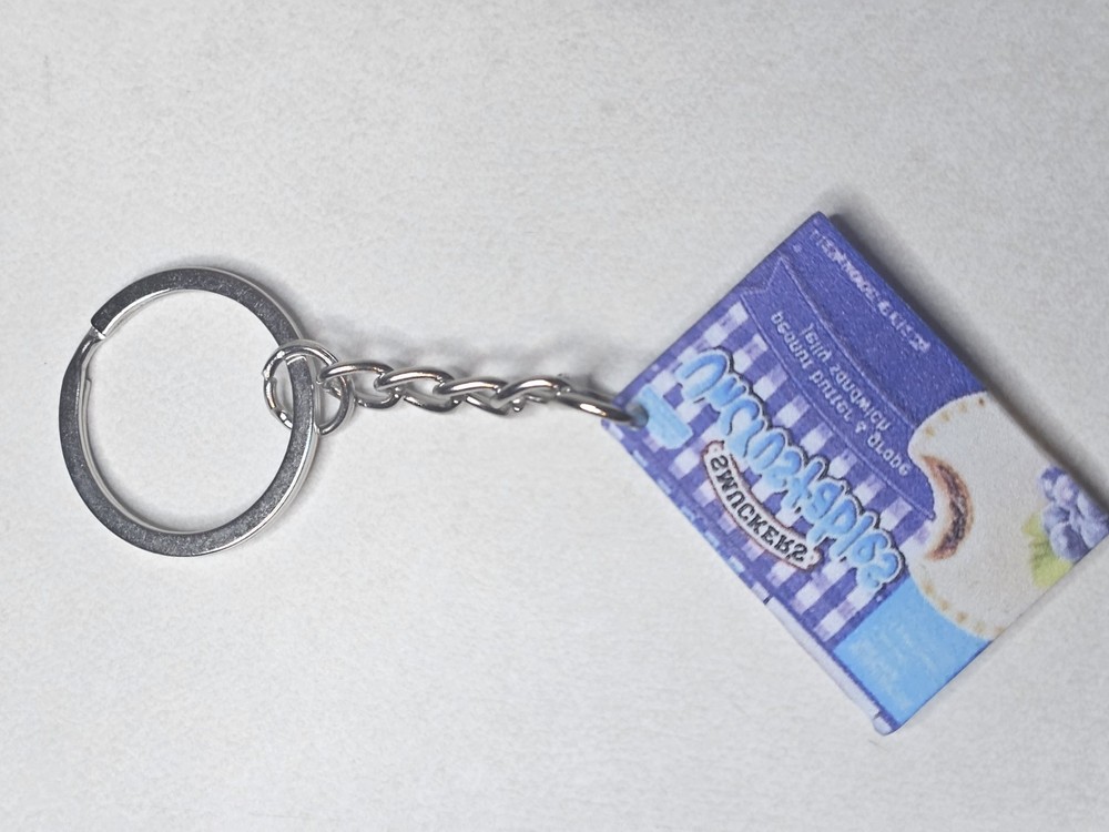 Grape Uncrustables Keychain