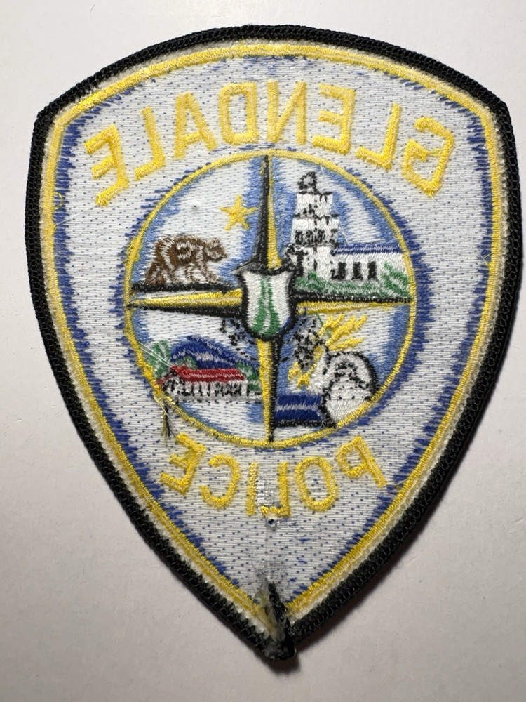 Glendale California Police Patch