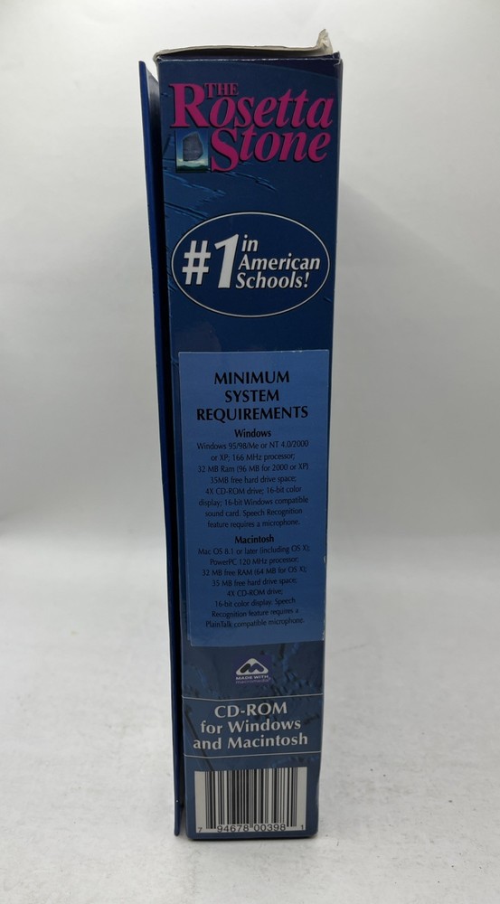 The Rosetta Stone: Hindi Explorer • CD-Rom For Windows & Mac • Mint