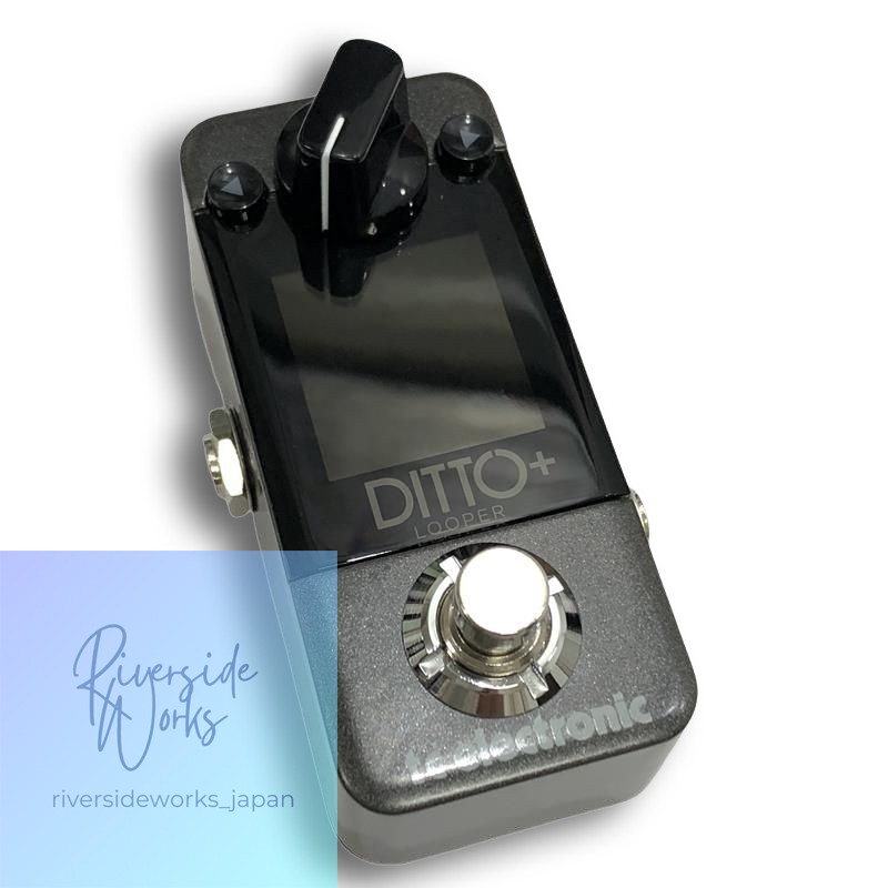 TC ELECTRONIC Ditto+ Looper Guitar Effects Pedal Used