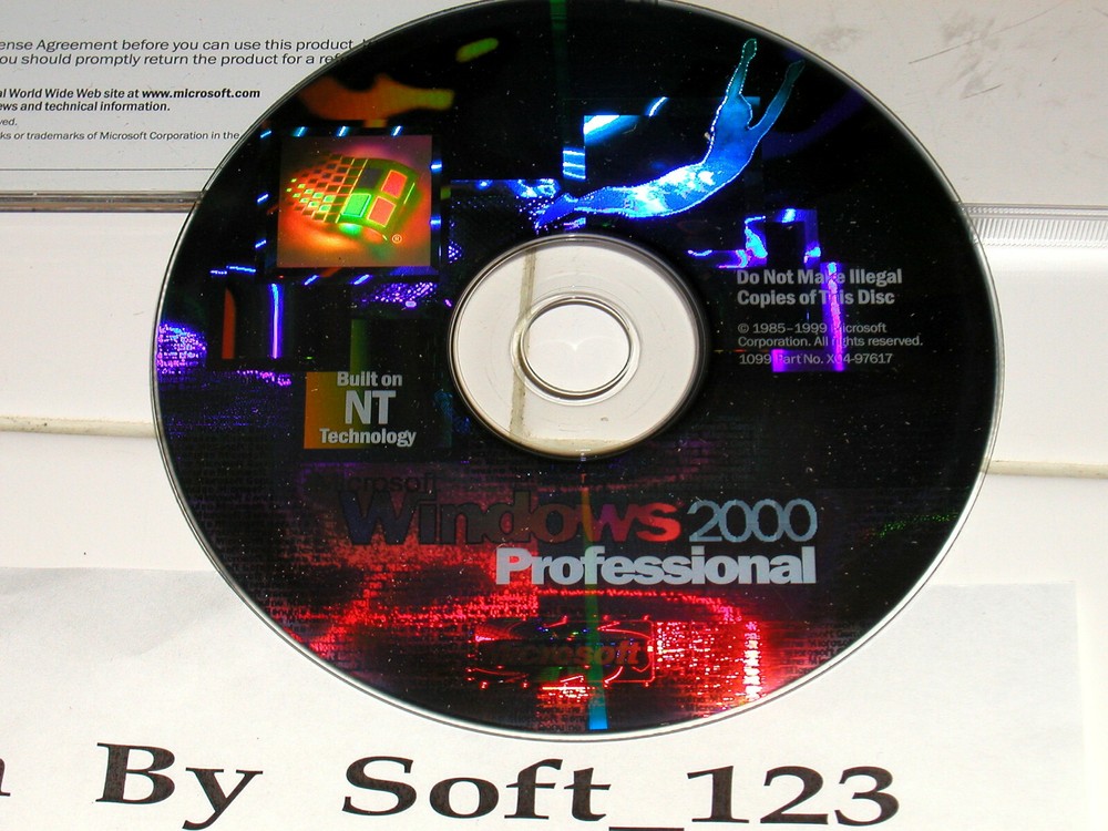 MICROSOFT WINDOWS 2000 PROFESSIONAL FULL OPERATING SYSTEM MS WIN PRO=NEW RETAIL=