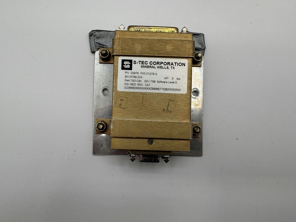 S-TEC Roll Steering Adapter - Functional as removed