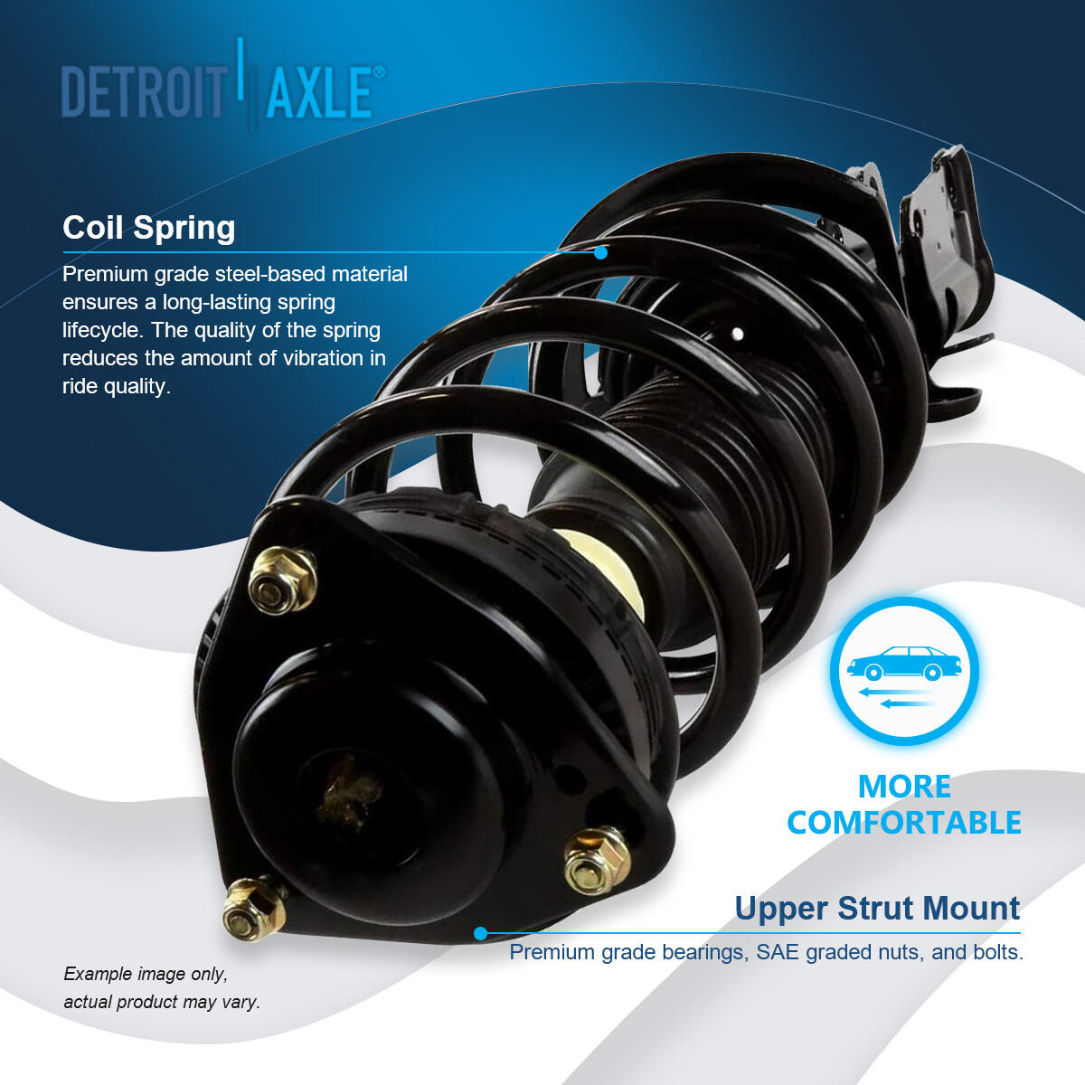 Front Struts Rear Shock Sway Bar for Dodge Grand Caravan Chrysler Town & Country