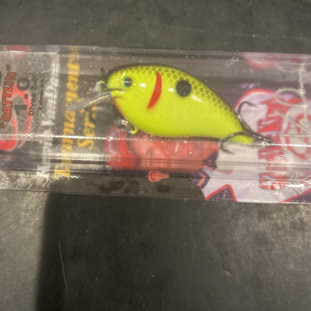 Strike King KVDR 1.0 2” 3/8oz Chart Black