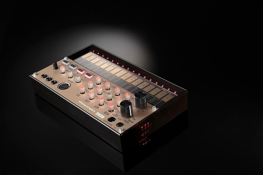 Korg Volca Keys Analogue Loop Synthesizer Polyphonic W/Simple-Three Voice Analog