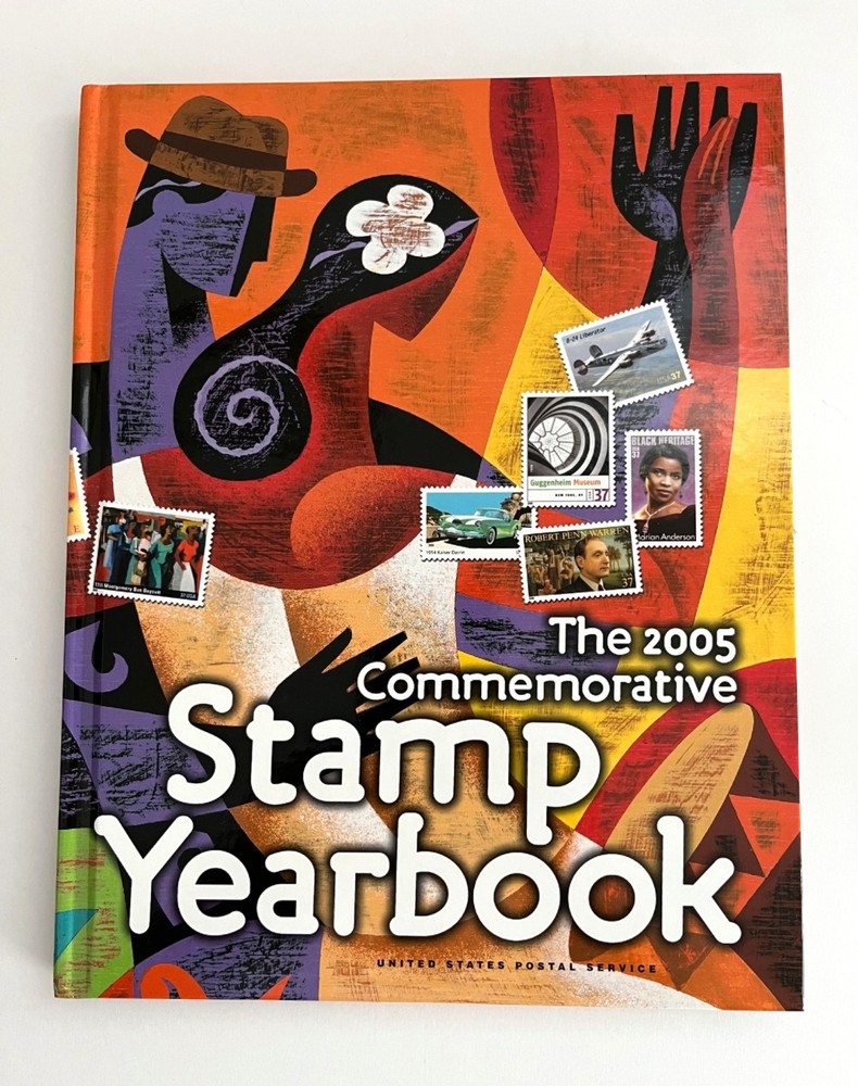US Postal Service 2005 Yearbook with SEALED Stamp Set