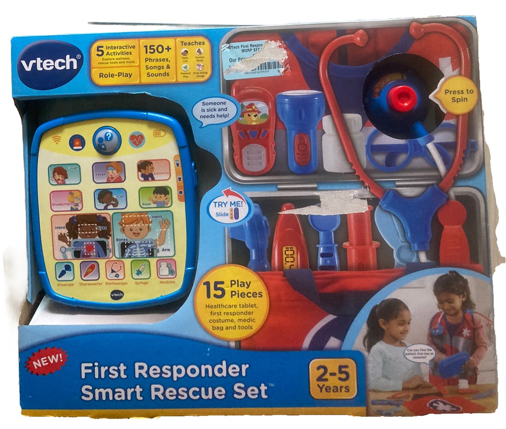 VTech First Responder Smart Rescue Set 2+ NEW