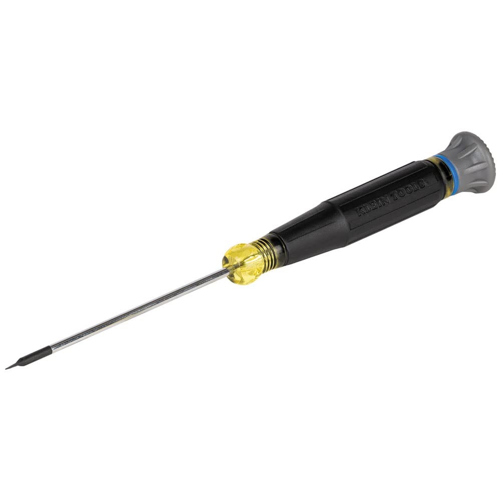 Mini Precision Screwdriver 3/32 Inch Slotted 3 Shank Klein 6243 Tools